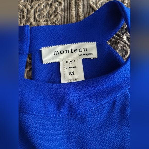 Monteau Sleevless Top w/ Scallop Detail | Size Med | NWOT - Picture 3 of 7